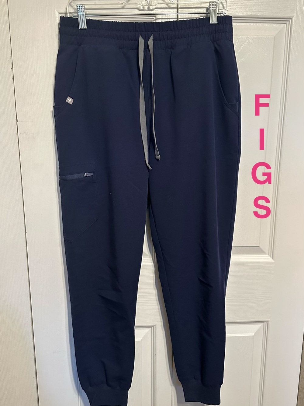 Figs | Zamora 6 Pocket Navy Blue Jogger Pants - Women’s Medium